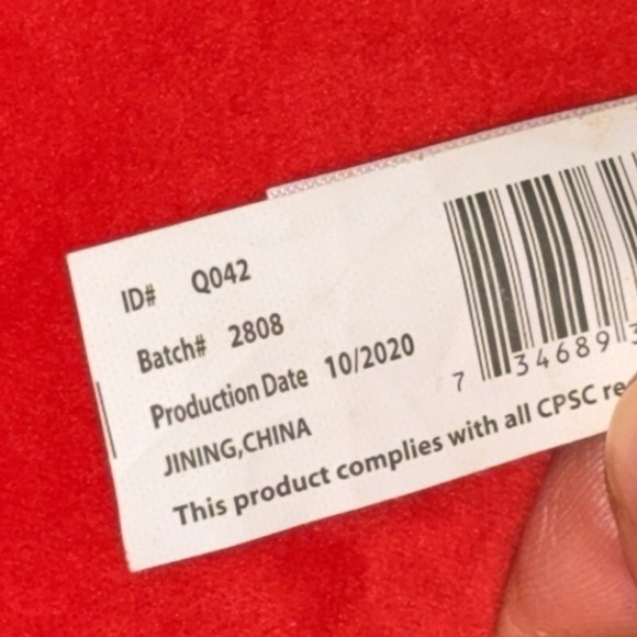 Original Squishmallow Disney XL Mickey Mouse Plush Pillow ID#Q042 Batch 2808 - Picture 9 of 9